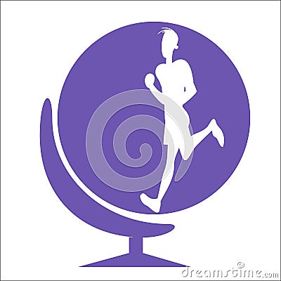 Sports symbols Cartoon Illustration